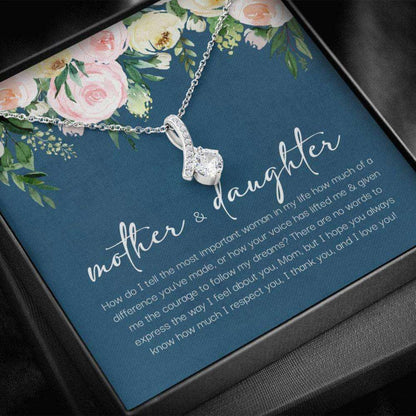 Mom Necklace, Mothers Day Necklace, Gift From Daughter Necklace, Mother Necklace, Mother Birthday Necklace Gifts For Daughter Rakva