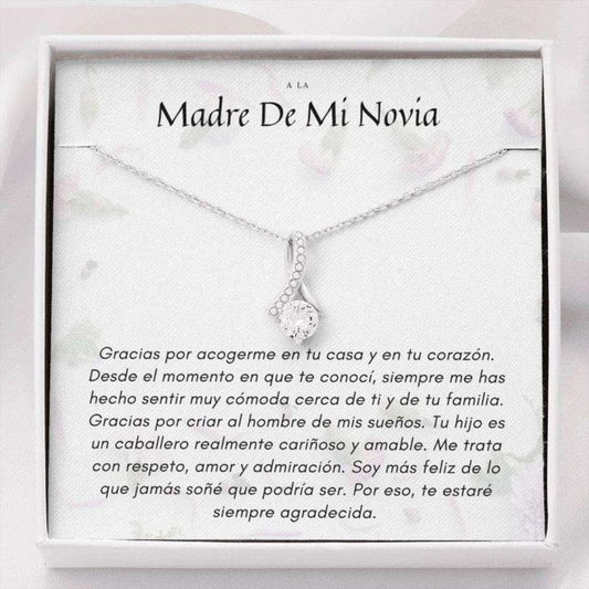 Mom Necklace, Mothers Day Necklace Madre De Mi Novia “ Alluring Necklace Gifts for Mother (Mom) Rakva