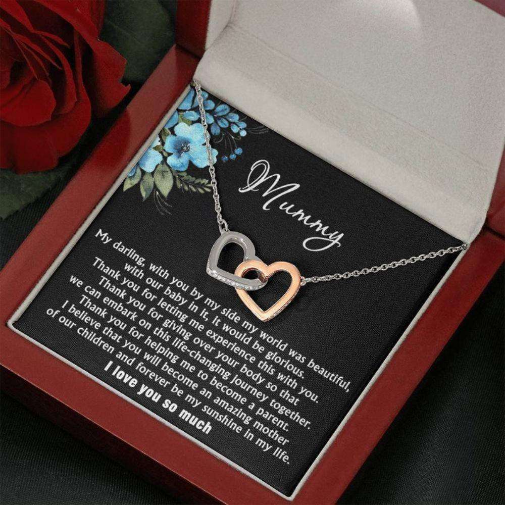 Mom Necklace, Mummy To Be Necklace Gift, New Mum Gift, Mummy Gift, New Mom Gift From Husband, Pregnant Wife Gift, New Mommy Gift Gifts for Mother (Mom) Rakva