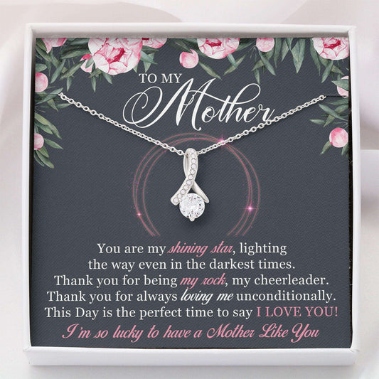 Mom Necklace My Mother Gifts -Alluring Beauty Gifts for Mother (Mom) Rakva