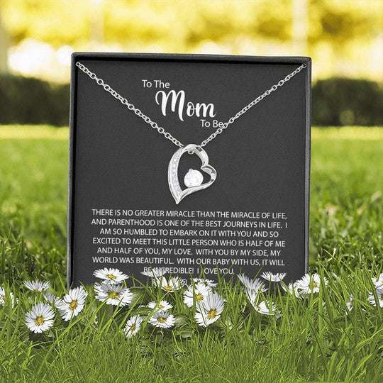 Mom Necklace, My World Was Beautiful With You Forever Love Necklace For Mom Gifts for Mother (Mom) Rakva
