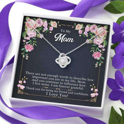 Mom Necklace “ Necklace For Mom “ There Are Not Enough Words To Necklace Gifts for Mother (Mom) Rakva