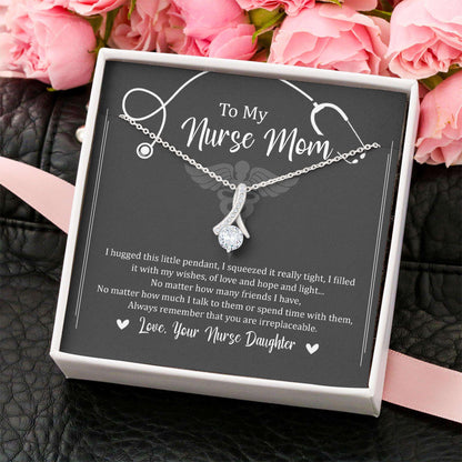 Mom Necklace, Necklace For Nurse Mom “ Nurse Mom Gift Jewelry For Nurse Mom “ Alluring Beauty Gifts for Mother (Mom) Rakva