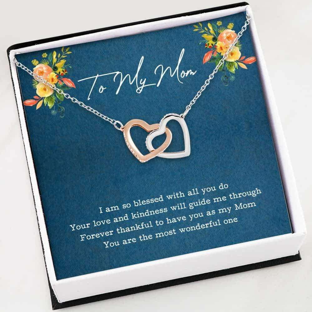 Mom Necklace, Necklace For Women Girl “ To My Mom Necklace From Son Daughter Gift Mother Day Gifts For Daughter Rakva