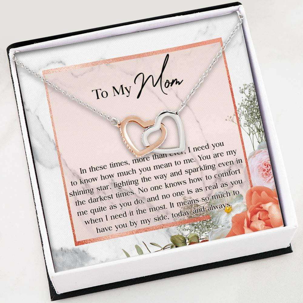 Mom Necklace, Necklace For Women Girl “ To My Mom Necklace Gift Mothers Day Gifts for Mother (Mom) Rakva