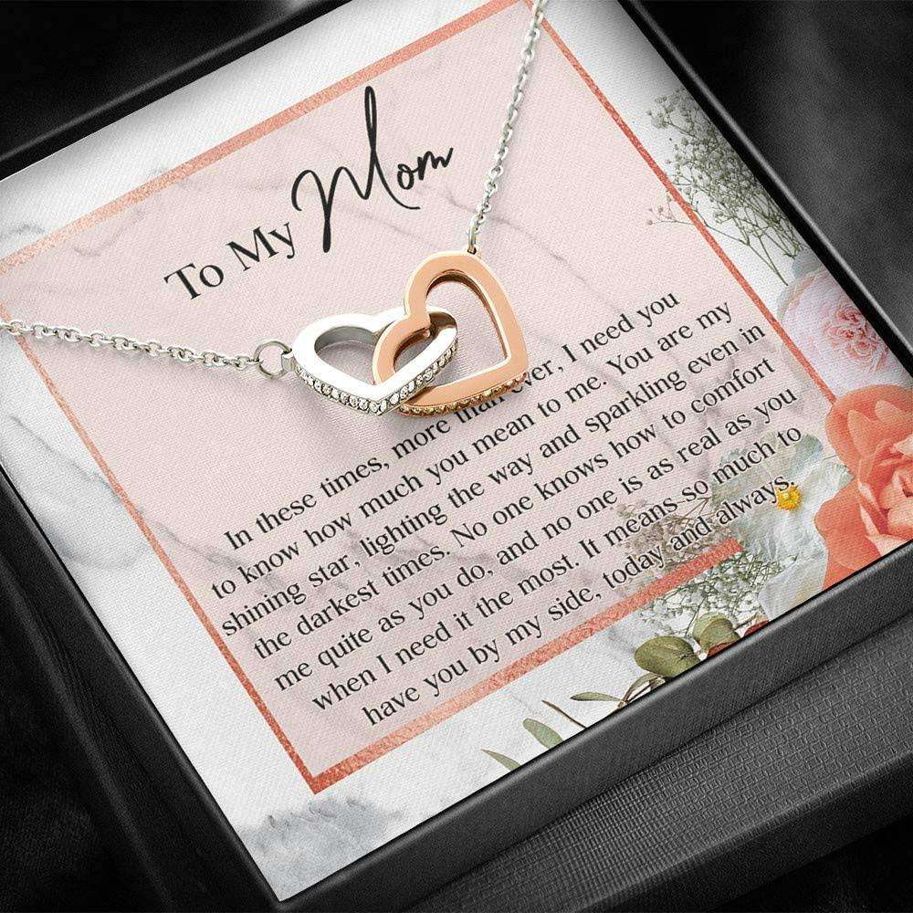 Mom Necklace, Necklace For Women Girl “ To My Mom Necklace Gift Mothers Day Gifts for Mother (Mom) Rakva