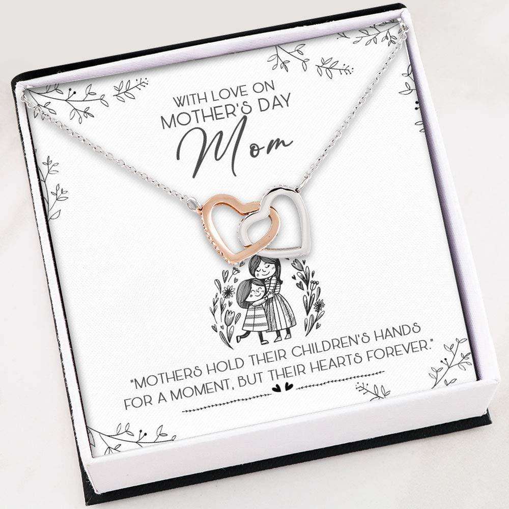 Mom Necklace, Necklace Gift For Mom “ For Mom “ Necklace With Gift Box Gifts for Mother (Mom) Rakva