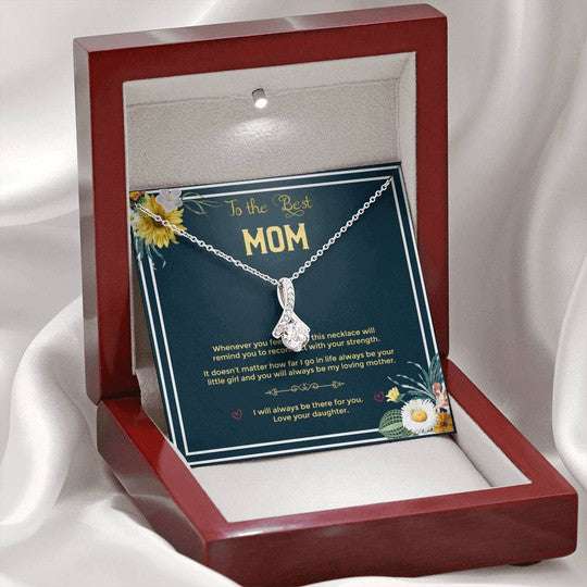 Mom Necklace, Necklace Gift For Mom You Are The World’S Best Mom Happy Mother’S Day Gifts for Mother (Mom) Rakva