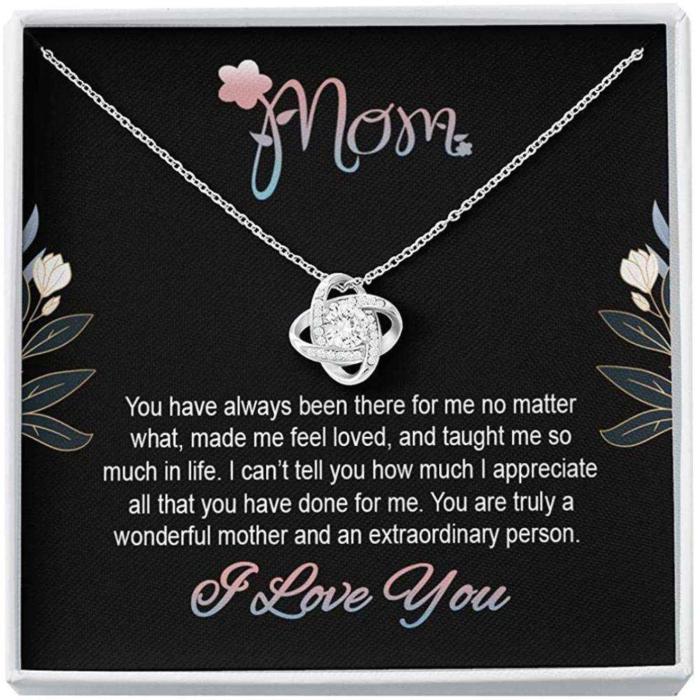 Mom Necklace, Necklace Gift For Mom, You Have Been Always There For Me Gifts for Mother (Mom) Rakva