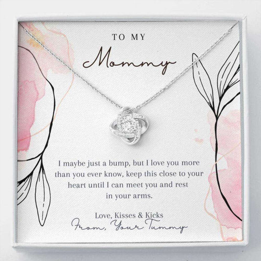 Mom Necklace, New Mom Gift, New Mommy Gift For First Mother’S Day, Pregnancy Gift For First Time Mommy, Gift For New Mom Gifts For Mom To Be (Future Mom) Rakva
