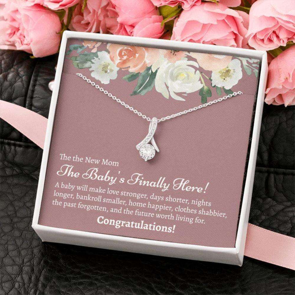 Mom Necklace, Postpartum Gift For Mom, Gift For New Moms After Birth, After Birth Mom Gift, Gift For Someone Who Just Had A Baby Gifts For Mom To Be (Future Mom) Rakva