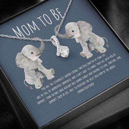 Mom Necklace, Pregnancy Gift For Expecting Moms Necklace “ Mom To Be Necklace Gifts For Mom To Be (Future Mom) Rakva