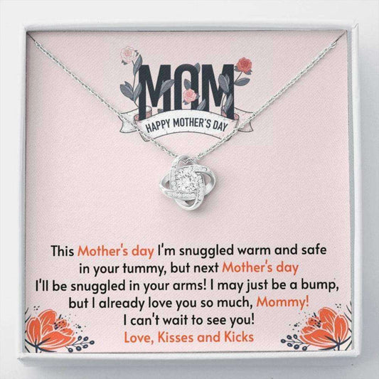 Mom Necklace, Pregnancy Gift For Mom To Be, First Time Mom Necklace, First Mother’S Day Gift For Expecting Moms Gifts For Mom To Be (Future Mom) Rakva