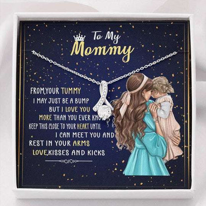 Mom Necklace, Rest In Your Arms Alluring Beauty Necklace Gift For Mom Gifts for Mother (Mom) Rakva