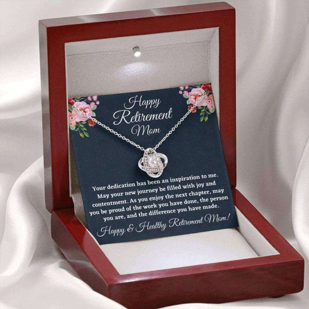 Mom Necklace, Retirement Gifts For Mom Necklace, Happy Retirement Gifts For Retiring Mother, Mom Retirement Gift Gifts for Mother (Mom) Rakva