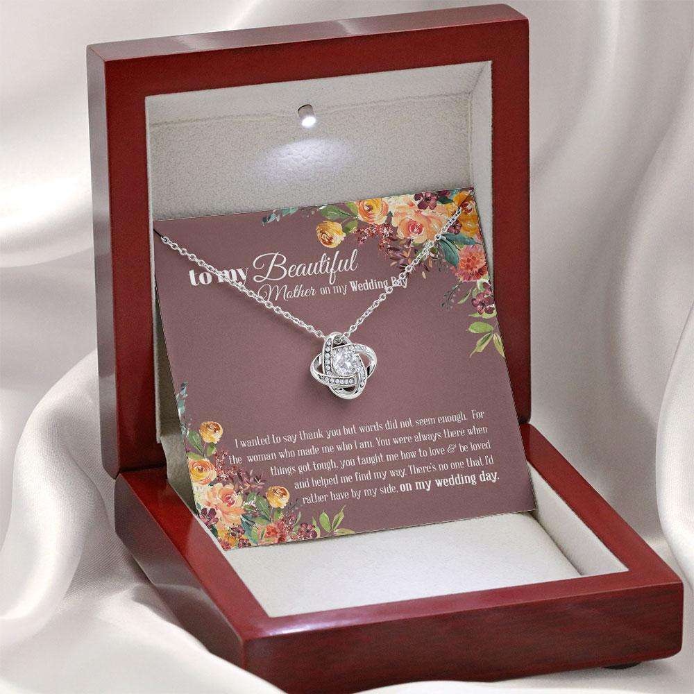 Mom Necklace, Sentimental Mother Of The Bride Gift From Daughter, Mother Of The Bride To Be, Mother Of The Bride Jewelry Gifts For Daughter Rakva