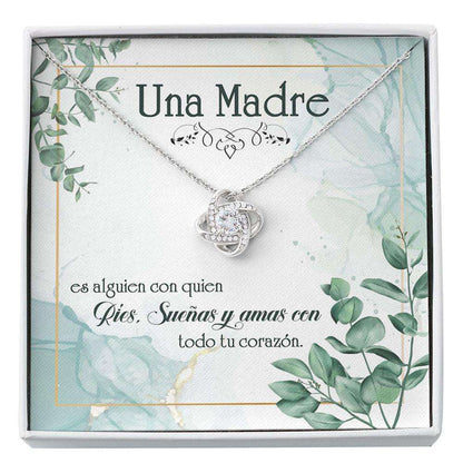 Mom Necklace, Spanish Mom Gift Necklace Joyas Collar Para Madre Spanish Sayings D�A De La Madre Regalo Custom Necklace Gifts for Mother (Mom) Rakva