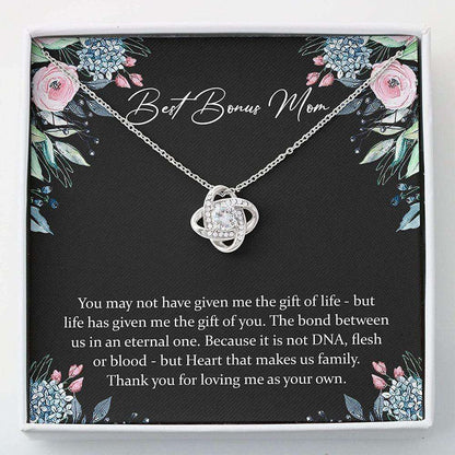 Mom Necklace, Stepmom Necklace, Bonus Mom Necklace Gift For Step Mom Necklace Mother Day Gifts for Mother (Mom) Rakva