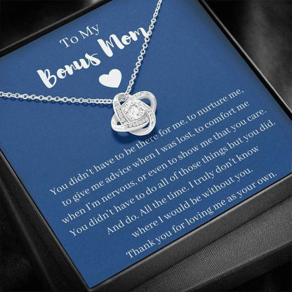 Mom Necklace, Stepmom Necklace, Bonus Mom Necklace, Gift For Step Mom, Stepmother , Second Mom, Adoptive Mom Gifts for Mother (Mom) Rakva