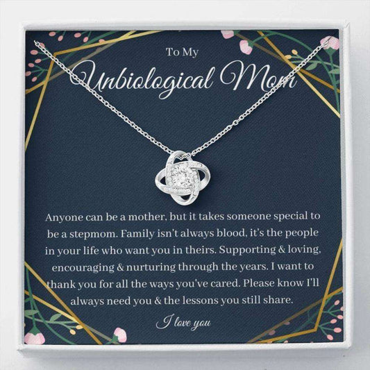 Mom Necklace, Stepmom Necklace, Bonus Mom Necklace, Gift For Stepmother, Stepmom, Unbiological Mom, Wedding Gift Gifts for Mother (Mom) Rakva