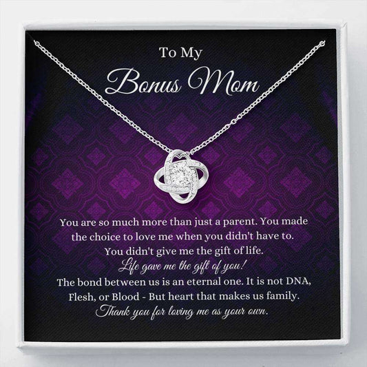 Mom Necklace, Stepmom Necklace, Bonus Mom Necklace Gift, Stepmom Mother In Law Wedding Gift From Bride Gifts for Mother (Mom) Rakva