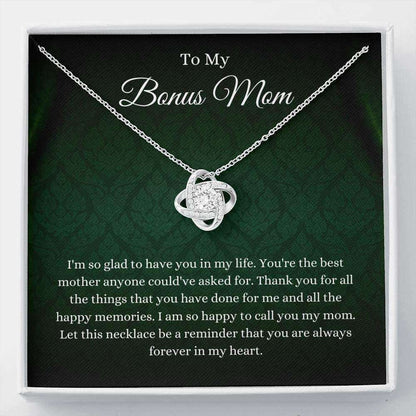 Mom Necklace, Stepmom Necklace, Bonus Mom Necklace Gift, Stepmom Mother In Law Wedding Gift From Bride Gifts for Mother (Mom) Rakva