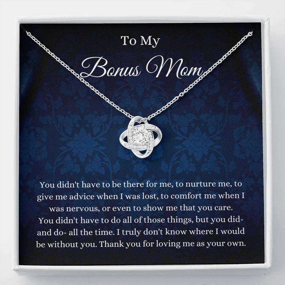 Mom Necklace, Stepmom Necklace, Bonus Mom Necklace Gift, Stepmom Mother In Law Wedding Gift From Bride Gifts for Mother (Mom) Rakva