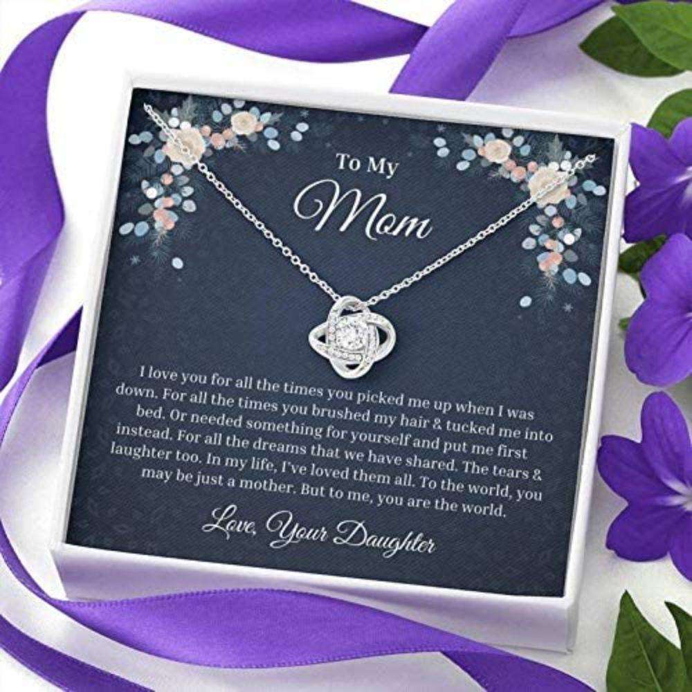 Mom Necklace, Stepmom Necklace, Bonus Mom Necklace Gift, Stepmom Mother In Law Wedding Gift From Bride Gifts for Mother (Mom) Rakva