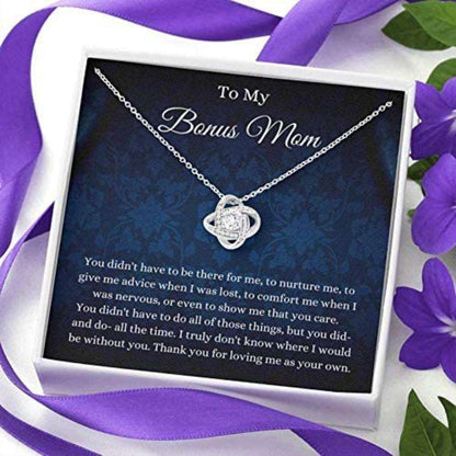 Mom Necklace, Stepmom Necklace, Bonus Mom Necklace Gift, Stepmom Mother In Law Wedding Gift From Bride Gifts for Mother (Mom) Rakva