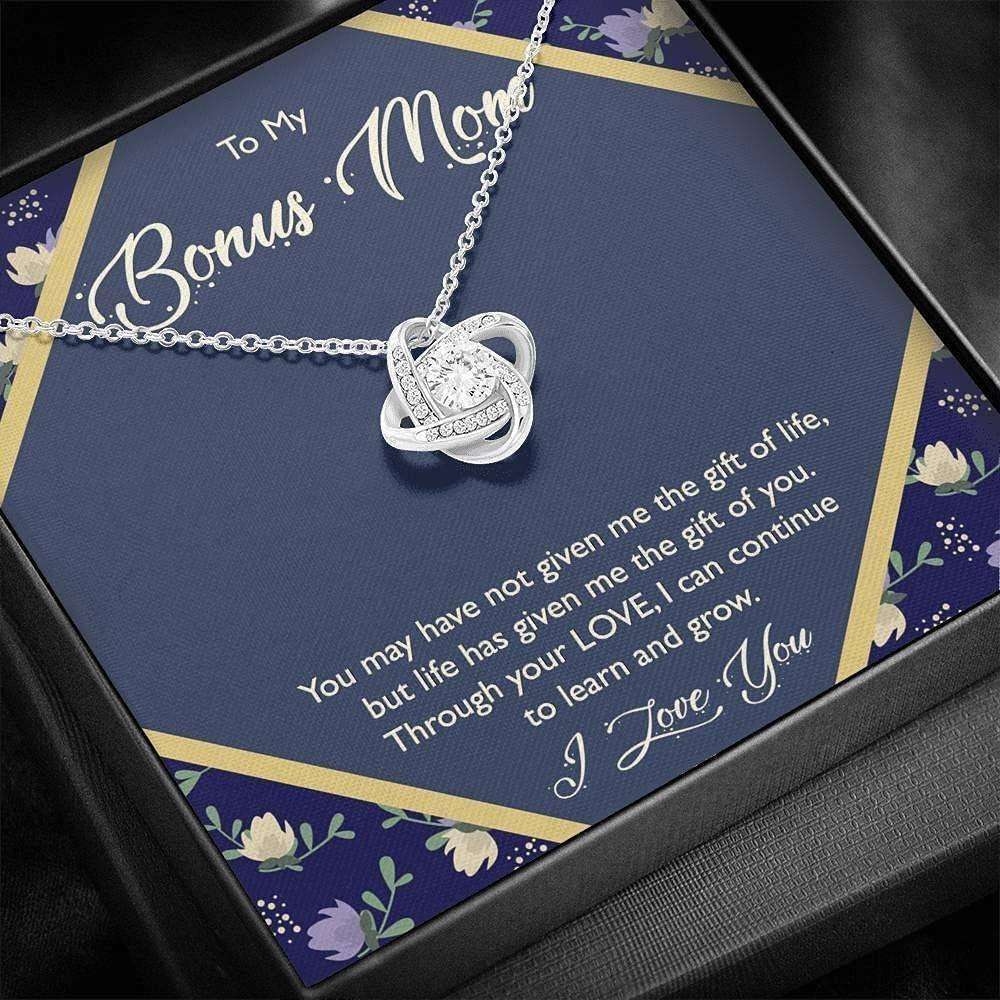 Mom Necklace, Stepmom Necklace, Gift For Stepmom Necklace, Bonus Mom Necklace Gift, Mother In Law Gift From Bride Gifts for Mother (Mom) Rakva