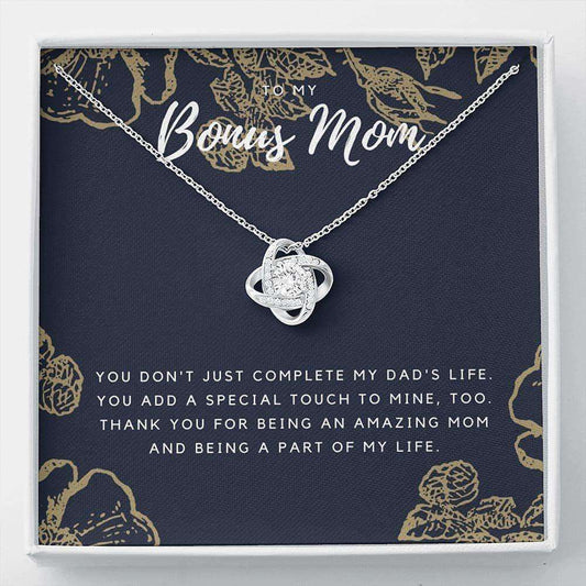 Mom Necklace, Stepmom Necklace, Necklace Gifts For Bonus Mom “ Stepmom, Other Unbiological Mom Gift From Daughter Son Gifts For Daughter Rakva