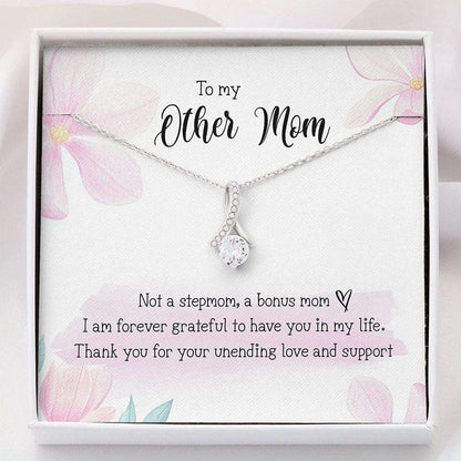 Mom Necklace, Stepmom Necklace, Other Mom Gift For Bonus Mom Necklace Thank Mom Gift Mother Day Gifts for Mother (Mom) Rakva