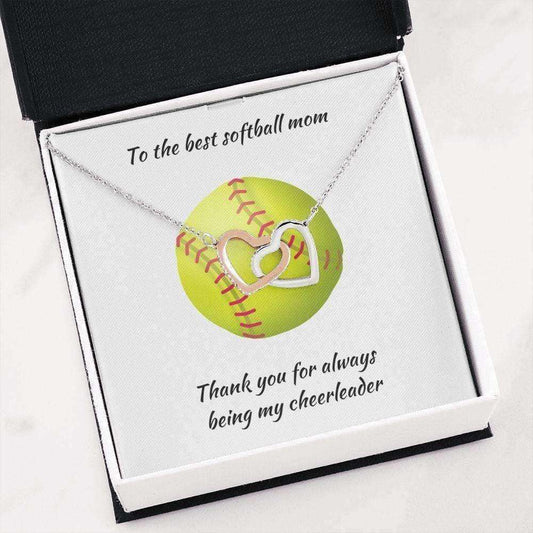 Mom Necklace, Stepmom Necklace, Softbal Mom Necklace Gift “ Necklace For Mom Gifts for Mother (Mom) Rakva