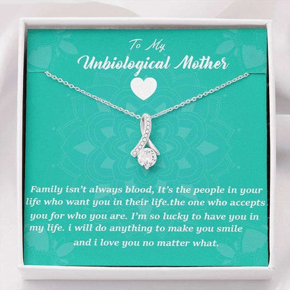 Mom Necklace, Stepmom Necklace, Step Mother Necklace, Gift For Stepmom, Gift For Her, Mother Daughter Necklace Gifts For Daughter Rakva