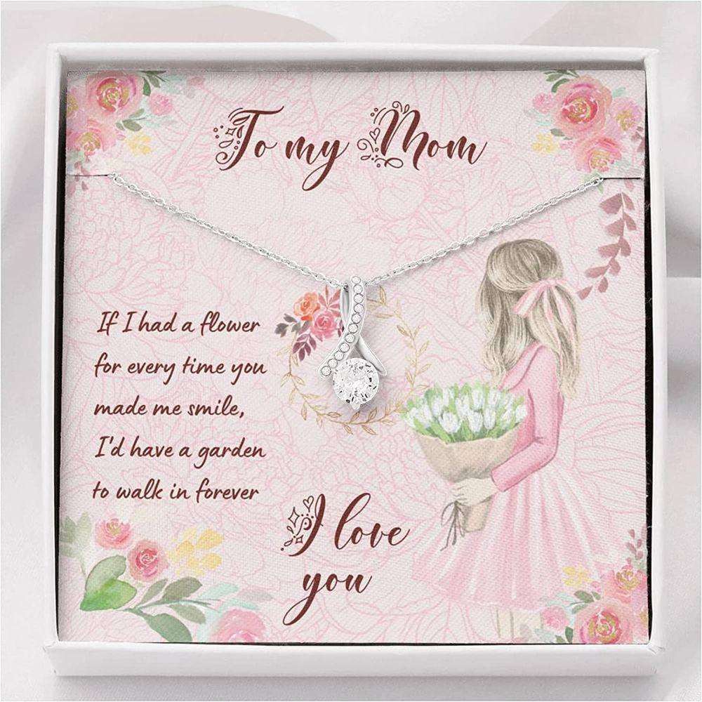 Mom Necklace, Stepmom Necklace, To My Mom Gift Necklace From Daughter, Present For Mother, Super Mom Gifts For Daughter Rakva