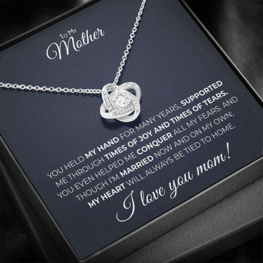 Mom Necklace, Stepmom Necklace, To My Mom Necklace Gift For Mother, Mother’S Day Gift For Mom From Daughter Son Gifts For Daughter Rakva