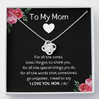 Mom Necklace, Stepmom Necklace, To My Mom Necklace Gift “ Mother Daughter Necklace Gifts For Daughter Rakva