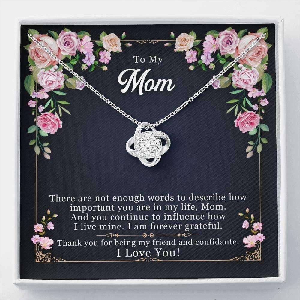 Mom Necklace, Stepmom Necklace, To My Mom Necklace Gift Mother Necklace Gifts for Mother (Mom) Rakva