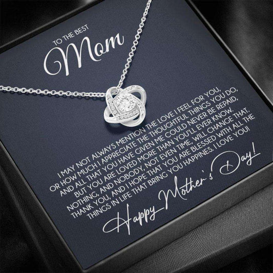 Mom Necklace, Stepmom Necklace, To My Mom Necklace, Mother’S Day Gifts For Mom From Son Daughter Gifts For Daughter Rakva