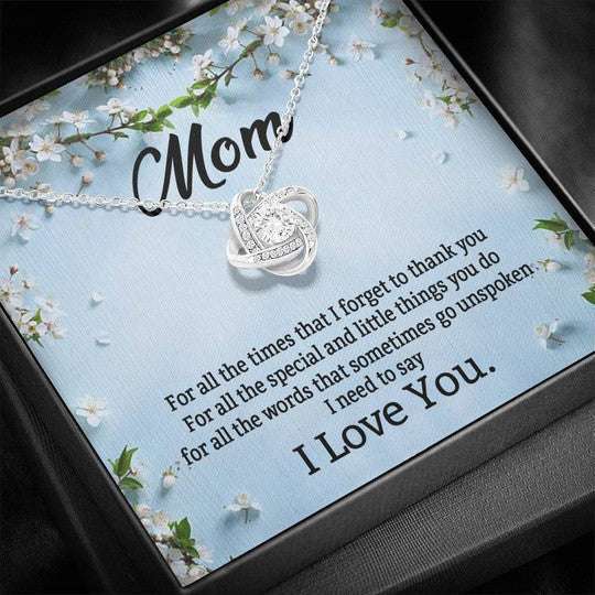 Mom Necklace, Thank You For All The Special Things You Do For Me Gift For Mom Necklace Gifts for Mother (Mom) Rakva