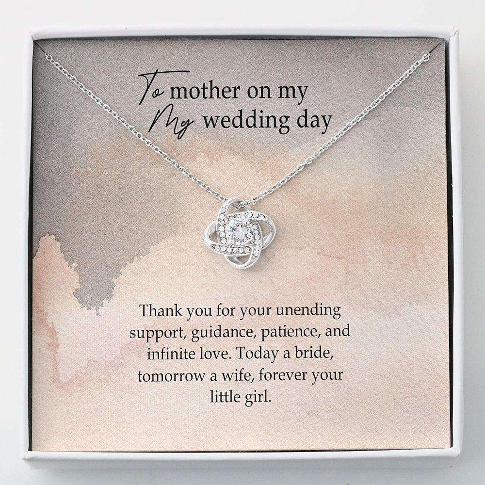 Mom Necklace “ Thank You Mom Wedding Gift “ Necklace With Gift Box Gifts for Mother (Mom) Rakva