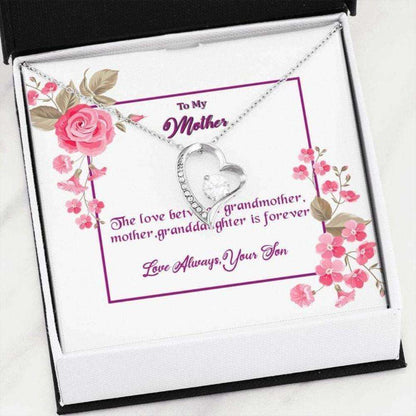 Mom Necklace, The Love Of Generations Interlocking Hearts Necklace Gift For Mom Gifts for Mother (Mom) Rakva