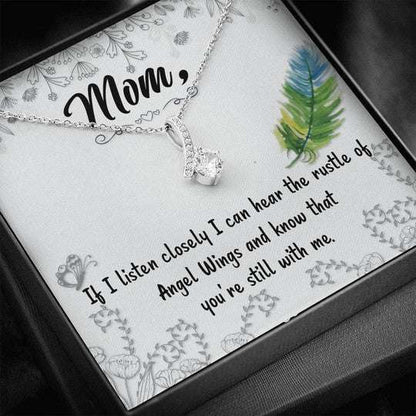 Mom Necklace, The Rustle Of Angel Wings Alluring Beauty Necklace Gifts For Mom Gifts for Mother (Mom) Rakva