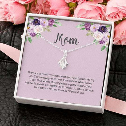 Mom Necklace, There Are So Many Wonderful Ways Gift For Mom Alluring Beauty Necklace Gifts for Mother (Mom) Rakva