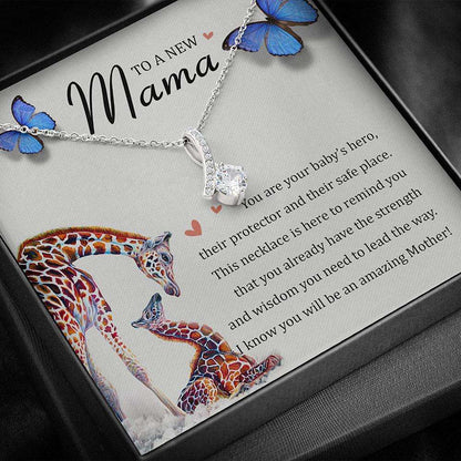 Mom Necklace, To A New Mama Necklace “ Gift For New Mom First Time Mom Necklace Gifts For Mom To Be (Future Mom) Rakva