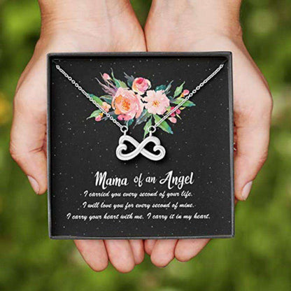 Mom Necklace, To Mama Of Angel, Mother Daughter Son Necklace, Presents For Mom Gifts Dughter's Day Rakva