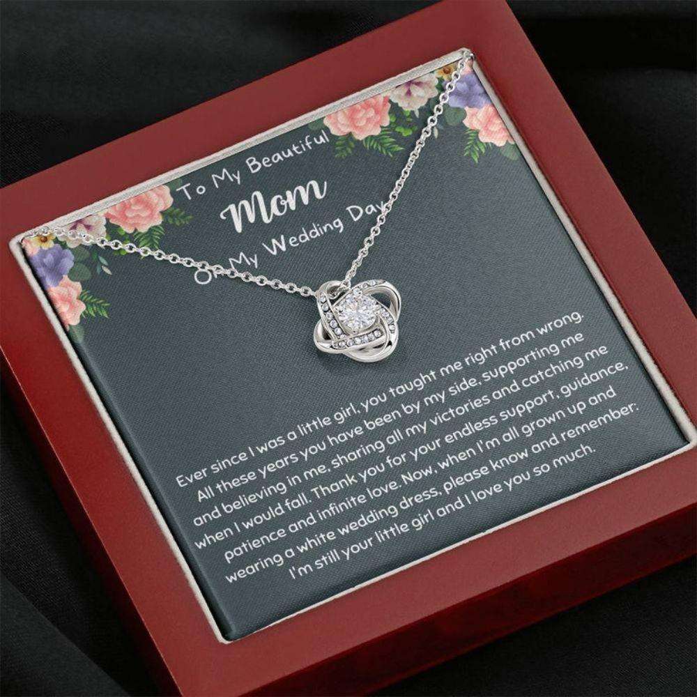 Mom Necklace, To Mom Necklace From Bride, Mother Of The Bride Wedding Gift From Daughter, Mom Of Bride Present Gifts For Daughter Rakva