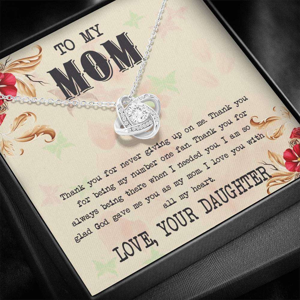 Mom Necklace, To My Mom Gift Necklace, Mother’S Day Cute Gift For Mom, Mother Daughter Necklace Dughter's Day Rakva