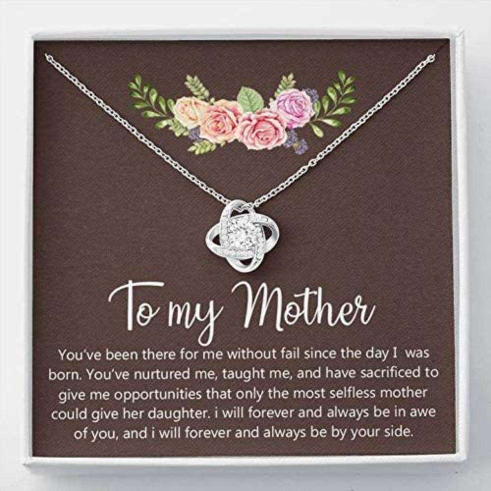 Mom Necklace, To My Mom Mother And Daughter Necklace “ Best Mom Gift From Daughter Son Gifts For Daughter Rakva