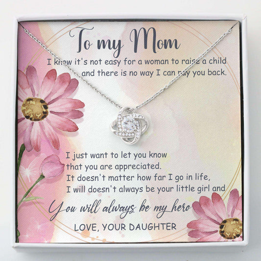 Mom Necklace, To My Mom Mothers Day Necklace, Gift For Mom From Daughter Gifts For Daughter Rakva